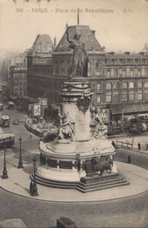 Paris - Frankreich - Place de la Republique Paris - Frankreich - Place de la Republique