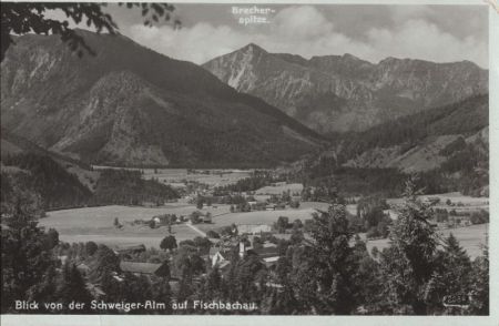Fischbachau - Blick von der Schweiger-Alm Fischbachau - Blick von der Schweiger-Alm