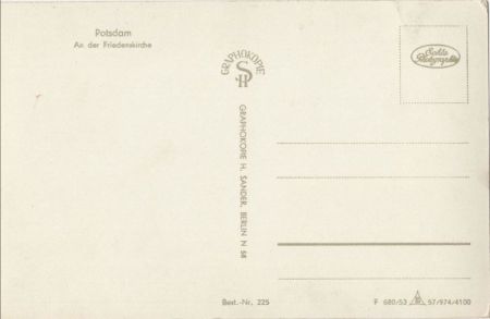 Potsdam - An der Friedenskirche