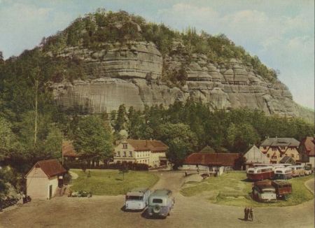 Kurort Oybin - mit Berg Kurort Oybin - mit Berg