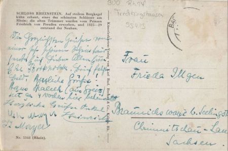 Rheinstein, Burg (OT Trechtingshausen) - auf Bergjegel Rheinstein, Burg (OT Trechtingshausen) - auf Bergjegel