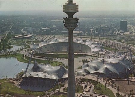 München - Blick auf Olympiapark München - Blick auf Olympiapark