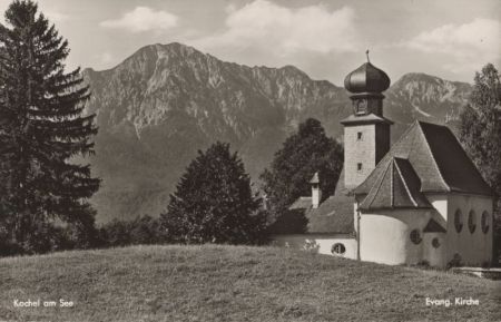 Kochel am See - Evang. Kirche Kochel am See - Evang. Kirche