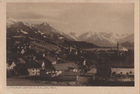 Sonthofen, Oberallgäu - Ansicht Sonthofen, Oberallgäu - Ansicht
