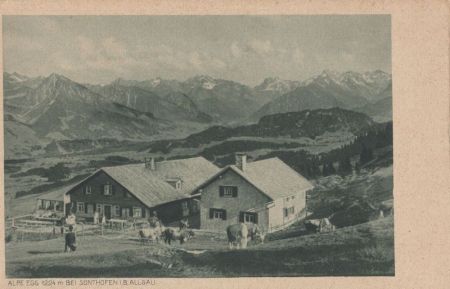 Sonthofen, Oberallgäu - Alpe Egg Sonthofen, Oberallgäu - Alpe Egg