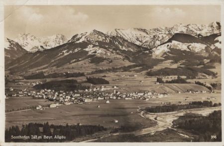 Sonthofen - aus der Ferne Sonthofen - aus der Ferne