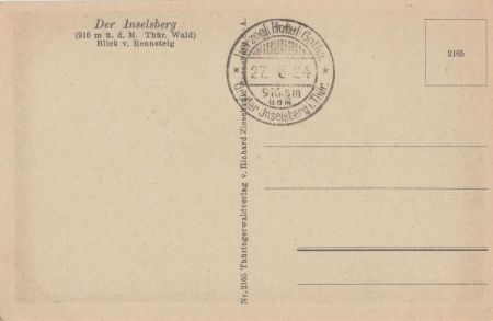 Inselsberg - aus der Ferne