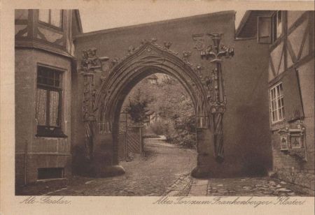 Goslar - Frankenberger Kloster, Tor Goslar - Frankenberger Kloster, Tor