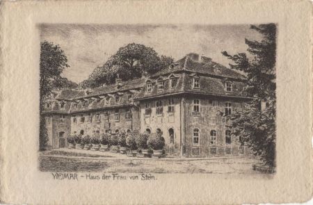 Weimar - Haus der Frau von Stein Weimar - Haus der Frau von Stein