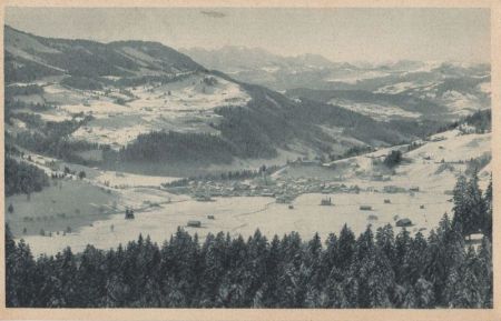 Oberstaufen - Blick von der Jugend aus Oberstaufen - Blick von der Jugend aus