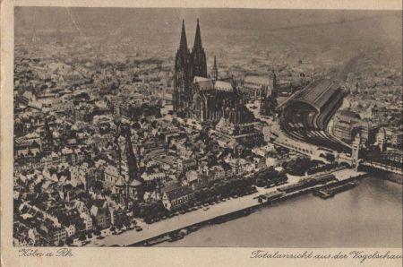 Köln - Vogelschau Köln - Vogelschau