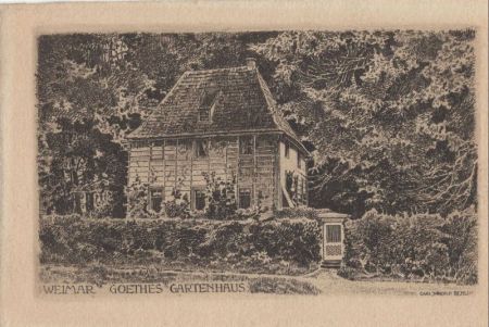 Weimar - Goethes Gartenhaus Weimar - Goethes Gartenhaus