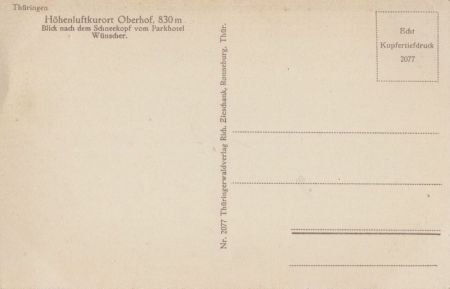 Oberhof - Teilansicht