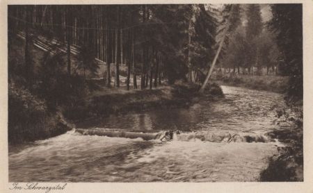 Schwarza - kleines Wehe Schwarza - kleines Wehe
