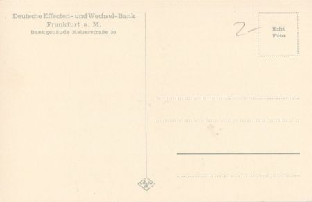 Frankfurt am Main - Bankhaus in der Kaiserstraße Frankfurt am Main - Bankhaus in der Kaiserstraße