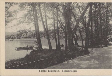 Bad Salzungen - Seepromenade Bad Salzungen - Seepromenade