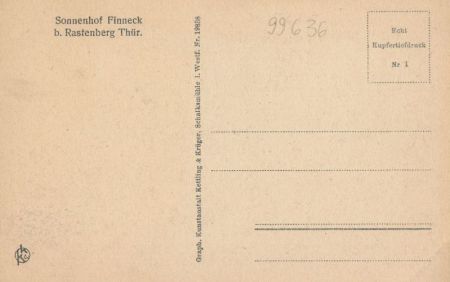 Rastenberg - Blick auf den Sonnenhof