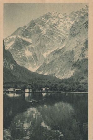 Sankt Bartolomä (OT von Schönau) - mit Watzmann Sankt Bartolomä (OT von Schönau) - mit Watzmann