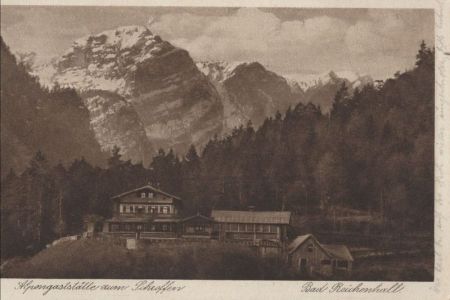 Bad Reichenhall - Alpengaststätte am Schroffen Bad Reichenhall - Alpengaststätte am Schroffen