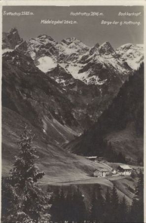 Oberstdorf-Einödsbach - mit Bergen Oberstdorf-Einödsbach - mit Bergen
