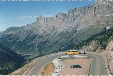 Sustenpassn - Schweiz - mit Bus mit Hänger Sustenpassn - Schweiz - mit Bus mit Hänger
