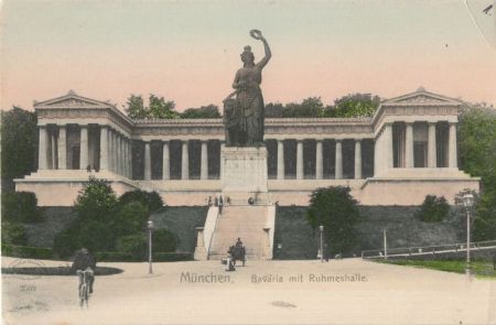 München - Bavaria mit Ruhmeshalle München - Bavaria mit Ruhmeshalle