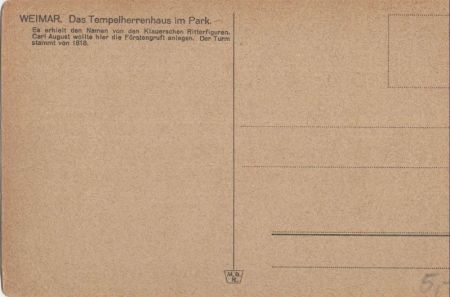 Weimar - Tempelherrenhaus Weimar - Tempelherrenhaus
