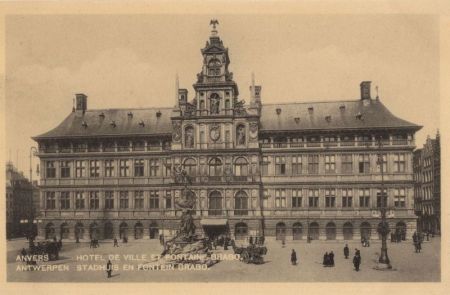 Anvers - Antwerpen - Belgien - Hotel de Ville Anvers - Antwerpen - Belgien - Hotel de Ville