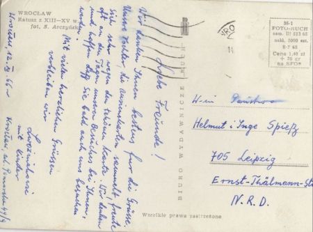 Wroclaw - Breslau - Polen - Ratusz Wroclaw - Breslau - Polen - Ratusz