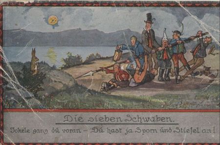 Die sieben Schwaben - und Hase Die sieben Schwaben - und Hase