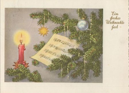 Frohes Weihnachtsfest - Notenblatt Frohes Weihnachtsfest - Notenblatt