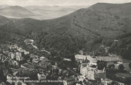 Bad Wildungen - von oben Bad Wildungen - von oben