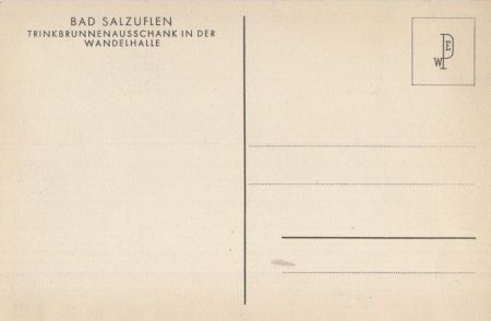 Bad Salzuflen - Trinkbrunnenausschank Bad Salzuflen - Trinkbrunnenausschank