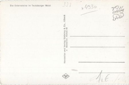 Horn-Bad Meinberg, Exeernsteine - Wasserseite Horn-Bad Meinberg, Exeernsteine - Wasserseite