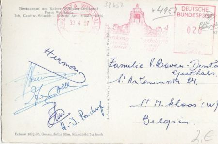 Porta Westfalica - Denkmal Kaiser Wilhelm I.