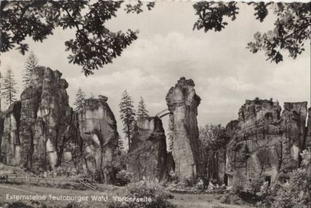 Horn-Bad Meinberg, Exeernsteine - Vorderseite Horn-Bad Meinberg, Exeernsteine - Vorderseite