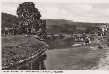 Hann. Münden - Zusammenfluss Hann. Münden - Zusammenfluss