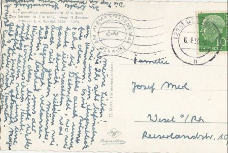 Teutoburger Wald - Hermannsdenkmal