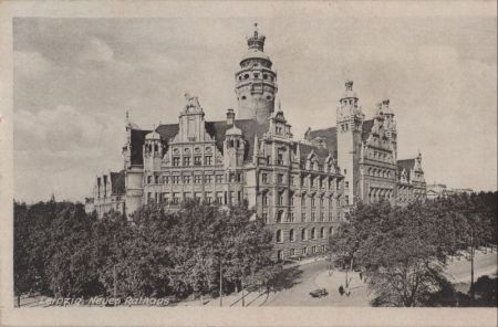 Leipzig - Neues Rathaus Leipzig - Neues Rathaus