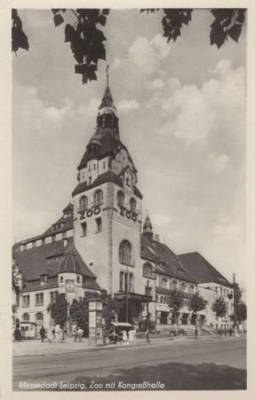 Leipzig - Zoo mit Kongreßhalle Leipzig - Zoo mit Kongreßhalle