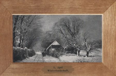 L. Apol - Winterlandschaft L. Apol - Winterlandschaft