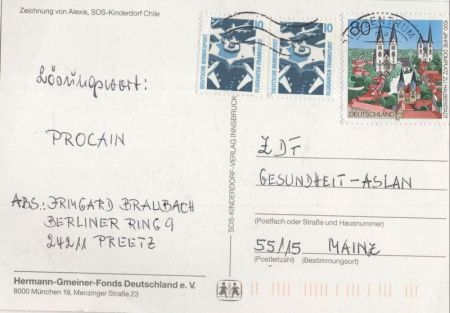 Zeichnung von Alexis Zeichnung von Alexis