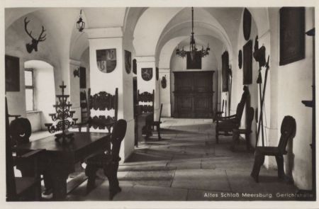 Meersburg - Schloss, Gerichtshalle Meersburg - Schloss, Gerichtshalle