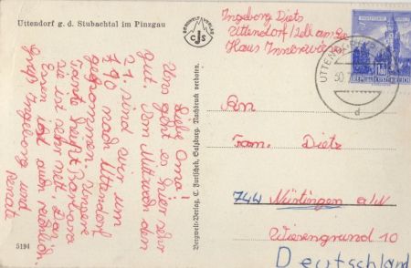 Uttendorf - Österreich - gegen Stubachtal Uttendorf - Österreich - gegen Stubachtal
