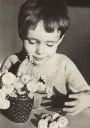 Zum Geburtstag - Kind mit Blumen Zum Geburtstag - Kind mit Blumen