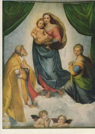 Raffael - Sixtinische Madonna Raffael - Sixtinische Madonna