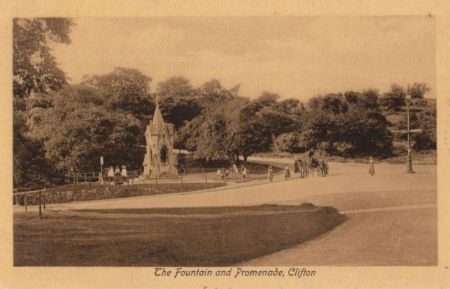 Bistol-Clifton - Großbritannien - Fountain and Promenade Bistol-Clifton - Großbritannien - Fountain and Promenade