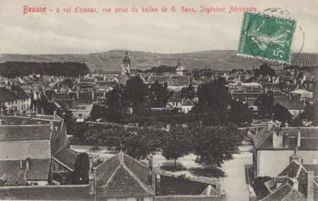 Beaune - Frankreich - vue prise du ballon Beaune - Frankreich - vue prise du ballon