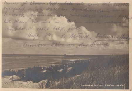 Cuxhaven-Duhnen - Blick auf das Watt Cuxhaven-Duhnen - Blick auf das Watt