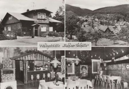 Ruhla - Waldgaststätte Ruhlaer Skihütte Ruhla - Waldgaststätte Ruhlaer Skihütte